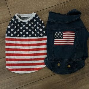 Patriotic dog outfits